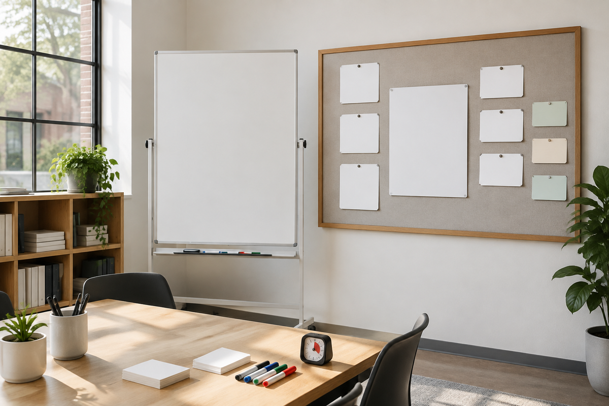 An Autumn Desk Comfort Reset for Longer Workdays