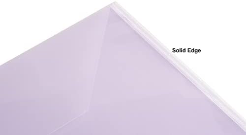 Large Plastic Envelopes Document File Holder 10 Pack, 11 x 17 inches