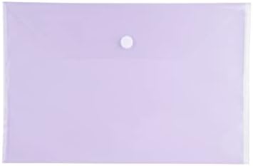 Large Plastic Envelopes Document File Holder 10 Pack, 11 x 17 inches