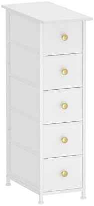 GiftGo Narrow Dresser Cabinet Vertical Slim Dresser Chest of Drawers