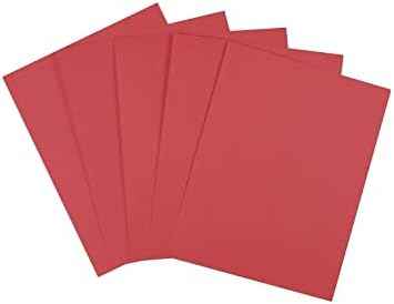 Staples Brights Multipurpose Paper, 8.5x11 Inch, Red, 20 lb., 500/Ream
