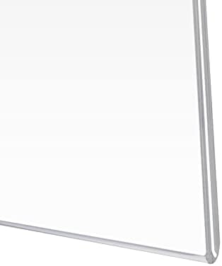 PecMuikee Acrylic Sign Holder 8.5x11 Horizontal, Wall Mount Acrylic