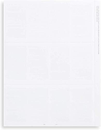 W2 Forms Blank 3 Up Tax Forms 2025, W2 Perforated Paper With Back Instructions For 50 Employees,Works with Laser or Inkjet Printers | Great for QuickBooks and Accounting Software
