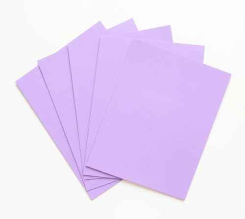 Colored Copy Printing And Writing Paper, 20 pound (75 GSM) 8.5" X 11", Letter Size, 500 Sheets Per Ream. (Lavender/orchid)