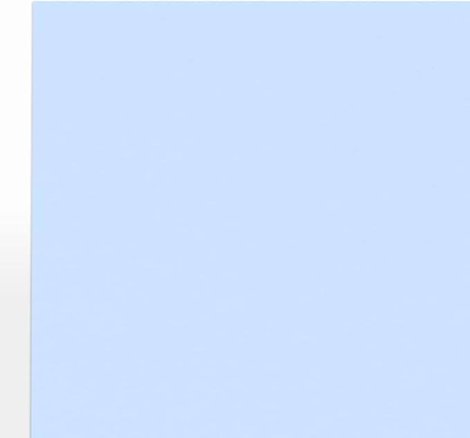 LUXPaper 8.5" x 11" Paper | Letter Size | Baby Blue | 80lb. Text | 250 Qty - Image 7