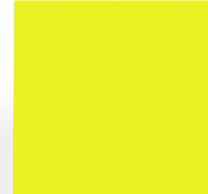 LUXPaper 8.5" x 11" Paper | Letter Size | Citrus Yellow | 80lb. Text | 50 Qty - Image 7