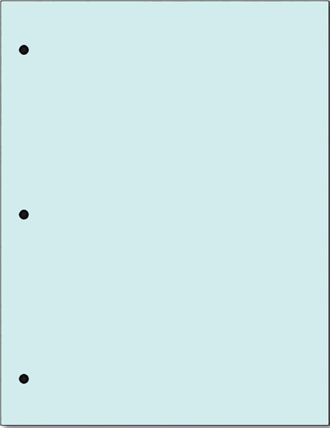 Copy And Printing Color Paper, 20 Lb. 3 Hole Punch 500 Sheets Per Ream. - Image 4