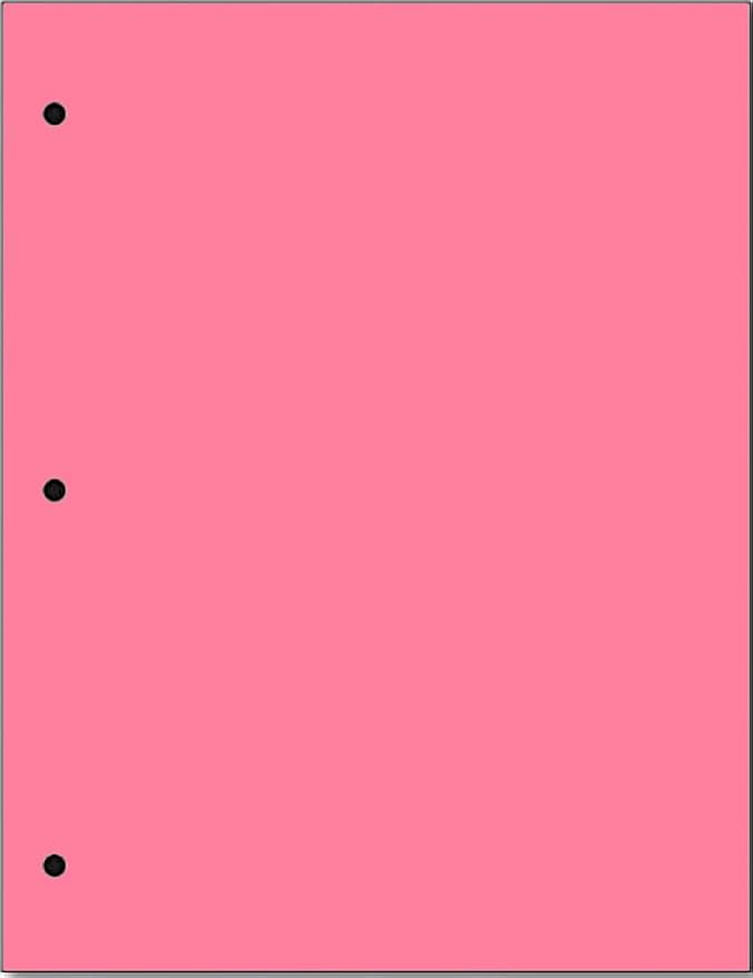 Copy And Printing Color Paper, 20 Lb. 3 Hole Punch 500 Sheets Per Ream. - Image 4
