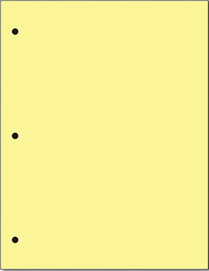 Copy And Printing Color Paper, 20 Lb. 3 Hole Punch 500 Sheets Per Ream. - Image 4