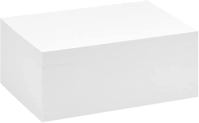 Reskid White Cardstock Thick Paper - Image 2