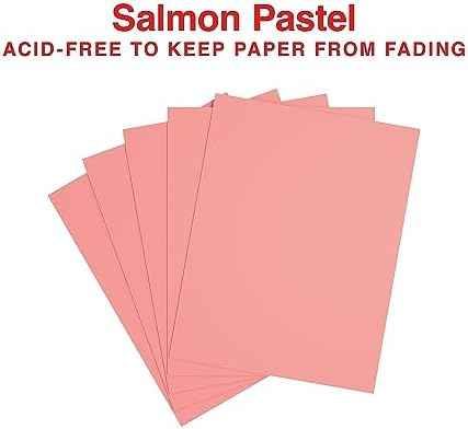 Staples Pastel Colored Copy Paper 8 1/2-Inch X 11-Inch Salmon 500/Ream, For Office, School & Home