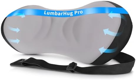Ergonomic Lumbar Support Pillow for Office Chair, Car Seat