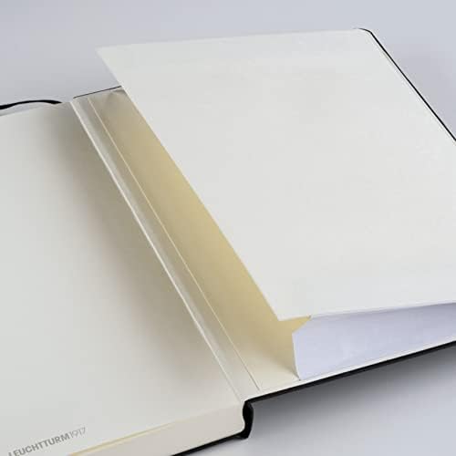 LEUCHTTURM1917 - Notebook Hardcover Master Slim A4+ - 123 Numbered Pages for Writing and Journaling (Sage, Dotted)