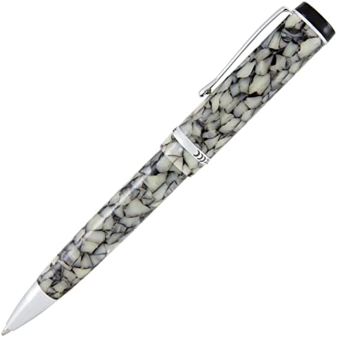 Conklin Duragraph Ballpoint Pen - Cracked Ice, with Fine Tip (CK71315)