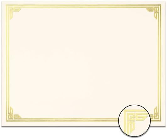 PaperDirect Silver on White Classic Specialty Certificates, 8½ x11, Foil Accents - Image 3