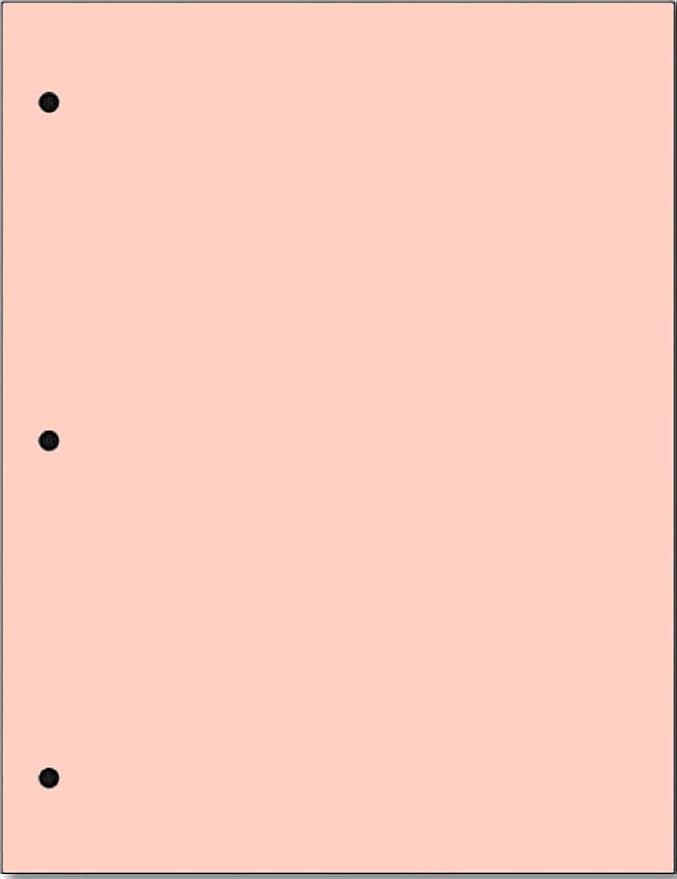 Copy And Printing Color Paper, 20 Lb. 3 Hole Punch 500 Sheets Per Ream. - Image 4