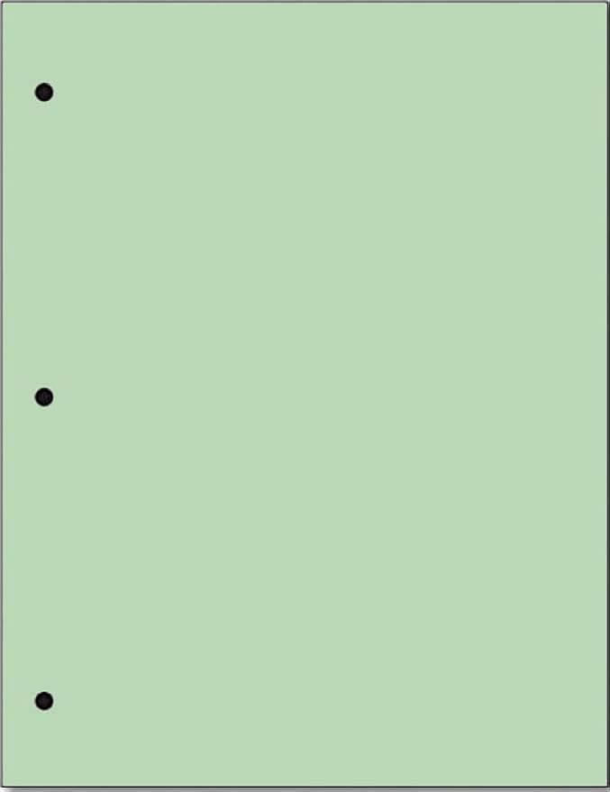 Copy And Printing Color Paper, 20 Lb. 3 Hole Punch 500 Sheets Per Ream. by Limited+Papers
