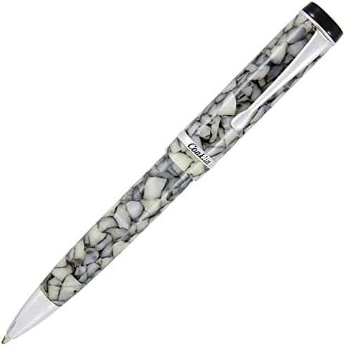 Conklin Duragraph Ballpoint Pen - Cracked Ice, with Medium Tip (CK71315)