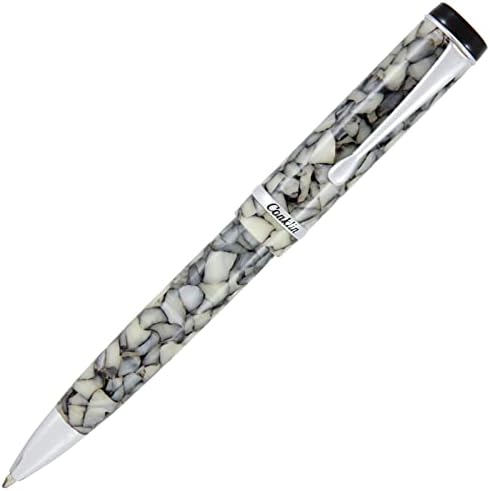 Conklin Duragraph Ballpoint Pen - Cracked Ice, with Fine Tip (CK71315)