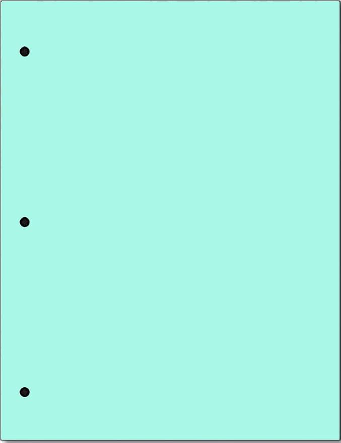 Copy And Printing Color Paper, 20 Lb. 3 Hole Punch 500 Sheets Per Ream. - Image 4