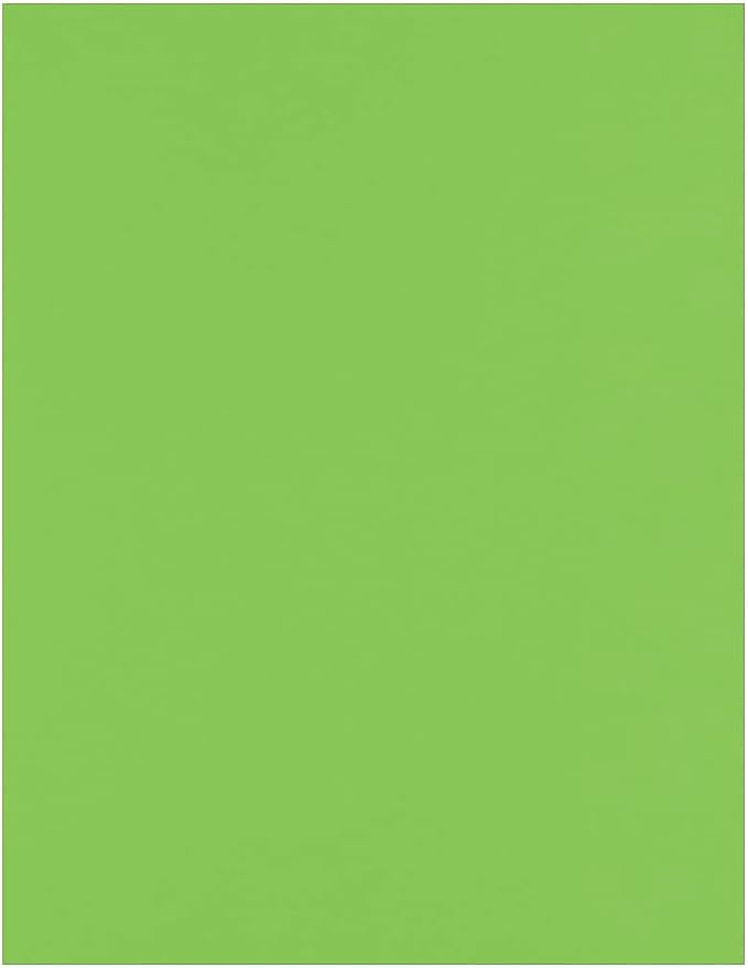 LUXPaper 8.5" x 11" Cardstock | Letter Size | Limelight Green | 100lb. Cover | by LUXPaper