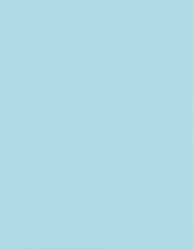 LUXPaper 8.5" x 11" Paper | Letter Size | Pastel Blue | 60lb. Text | 1 by LUXPaper