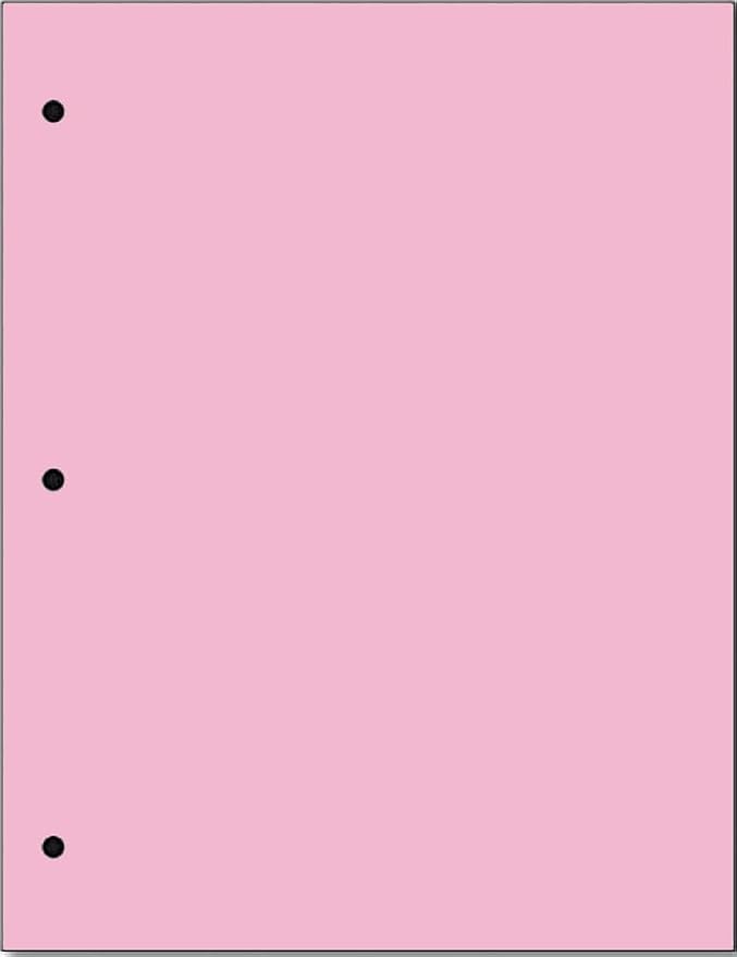 Copy And Printing Color Paper, 20 Lb. 3 Hole Punch 500 Sheets Per Ream. - Image 4