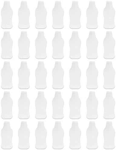 35 Pcs Cable Labels, Multi-Color Write On Cord/Wire Labels, Cable Tags and Wire Tags for Cable Management and Identification (White, Irregular)