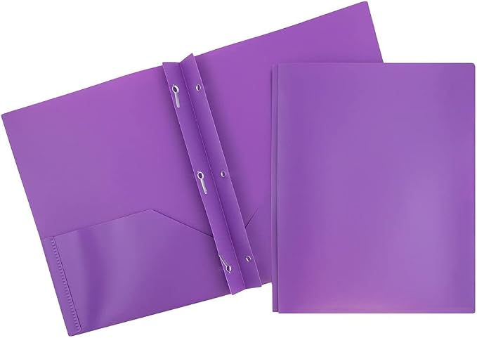 JAM PAPER Plastic Color POP Folders - Image 8