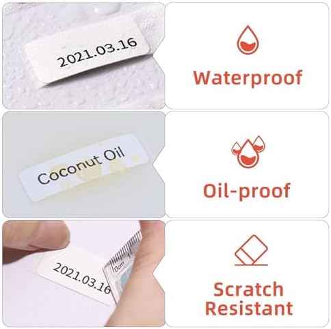 Risio Thermal Labels 1.57"x1.18"(40x30mm),220 Labels/Roll