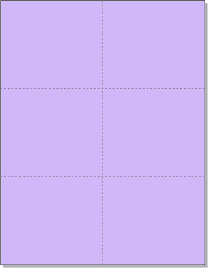 Limited Papers 8.5x11 Perforated Paper, 20/50 Pound, 75 GSM, Variety of by Limited+Papers