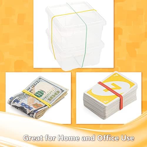 BILINNY Rubber Bands Size 33, Bulk Pack of 10lb,Tan Rubber Bands, 3.5"x1/8"
