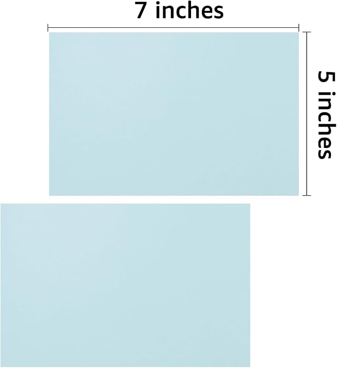 50 Sheets Blank Cardstock Paper 250 GSM Thick Heavy Cards Stock - Image 2