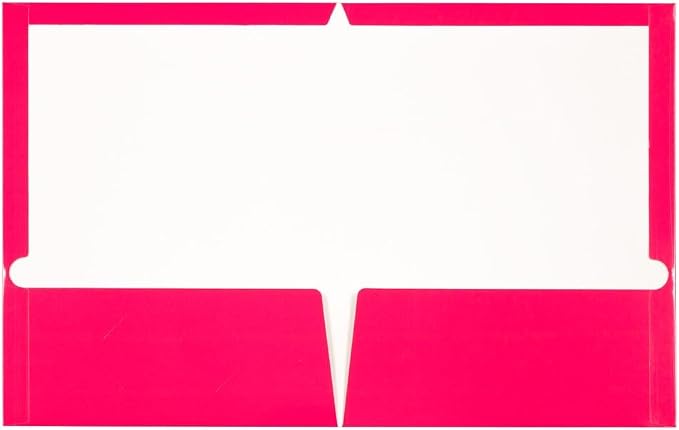 JAM PAPER Laminated Two Pocket Glossy Folders - Image 2