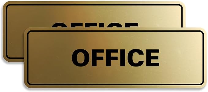 Signs ByLITA Standard Office Sign by SignsByLITA