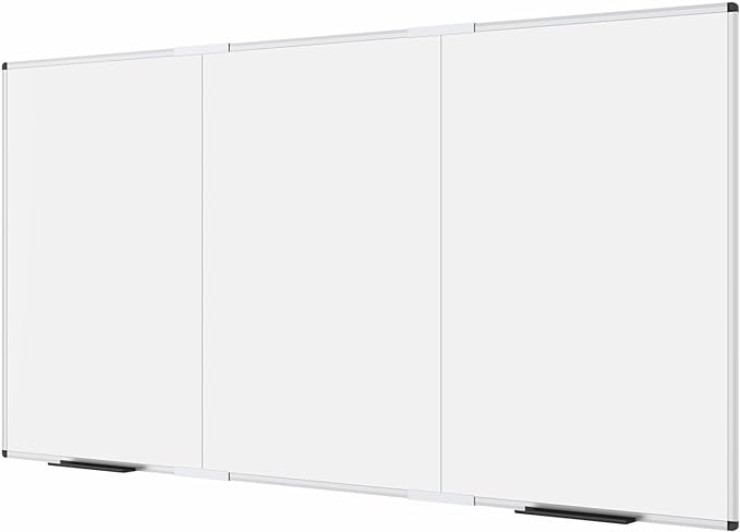 VIZ-PRO Large Magnetic Whiteboard/Foldable Dry Erase Board, 96 X 48 Inches by VIZ-PRO