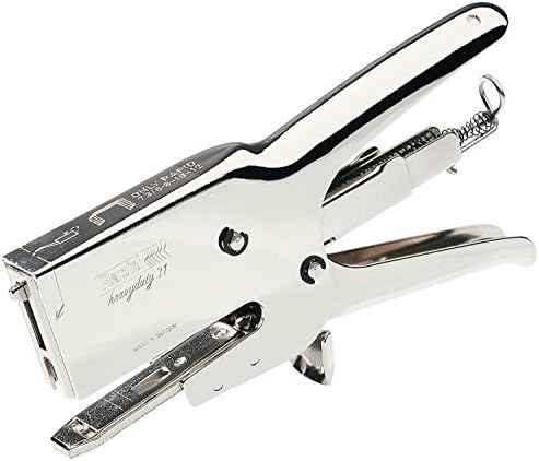 Rapid HD31 Heavy Duty Stapling Pliers, 70 Sheet Capacity, High Volume Stapling, Includes 2 Anvils, Metal, Silver, 10540301