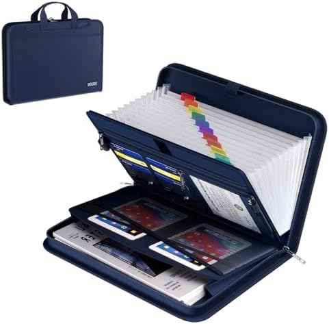 Fireproof & Waterproof Accordion File Organizer – Fireproof File