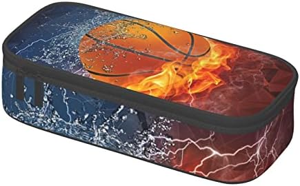 Basketball Pencil Case Cool Sports-themed Pencil Box Portable Pen Bag