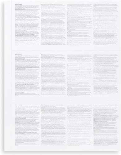 W2 Forms Blank 3 Up Tax Forms 2025, W2 Perforated Paper With Back Instructions For 50 Employees,Works with Laser or Inkjet Printers | Great for QuickBooks and Accounting Software