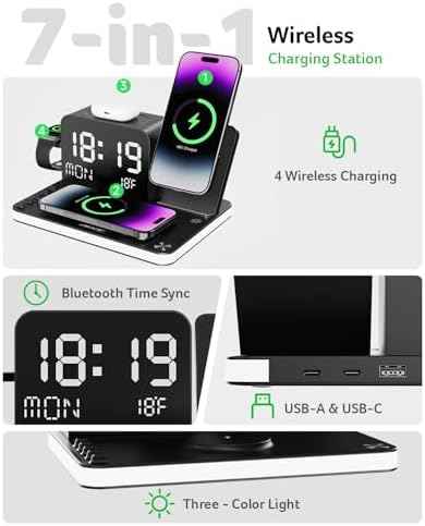 Acer Gadget 7-in-1 Wireless Charging Station Charger Stand for