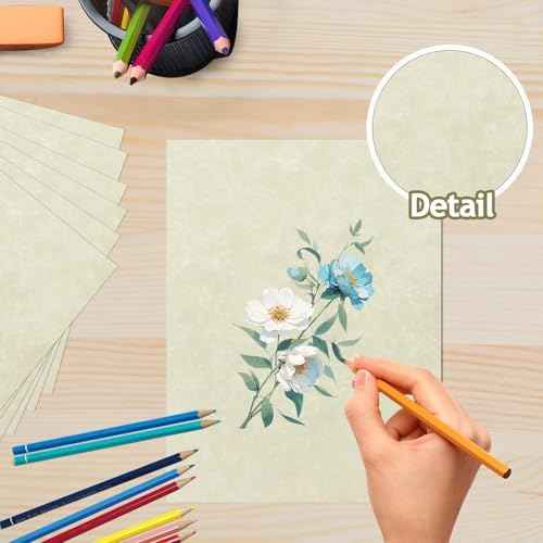 90 pcs Parchment Paper, 8.5 x11 Certificate Paper, 80 GSM