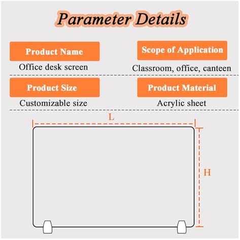 Portable Free Standing Desk Privacy Panel - Image 2