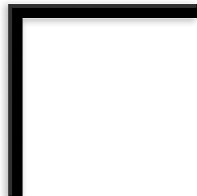Amanti Art Black Framed Magnetic Board 25x25 Medium Vision Board - Image 4
