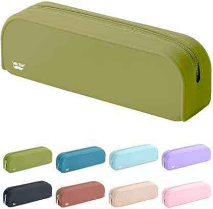 Mr. Pen- Silicone Pencil Case, Aesthetic Pencil Bag for Women, Makeup Pouch