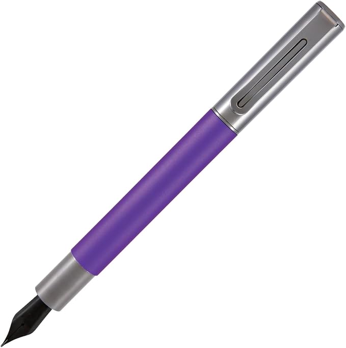 Monteverde USA Ritma Fountain Pen in Purple – Broad Nib, Bold JoWo Stainless by Monteverde