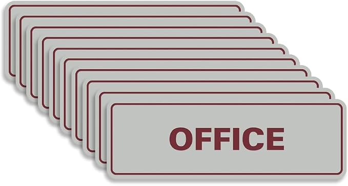 Signs ByLITA Standard Office Sign by SignsByLITA