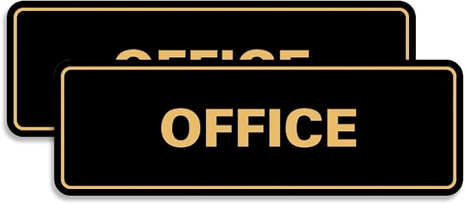 Signs ByLITA Standard Office Sign by SignsByLITA