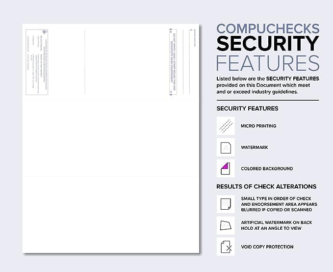 Compuchecks Blank Check Paper - Image 2