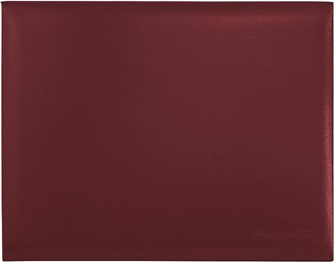 GraduationMall 8.5"x11" Smooth Padded Diploma Cover Certificate Holder Maroon - Image 3